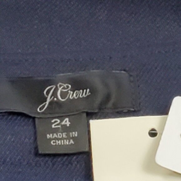 J.Crew Navy Size 24 Linen Blend Sailor Skirt - Picture 6 of 7